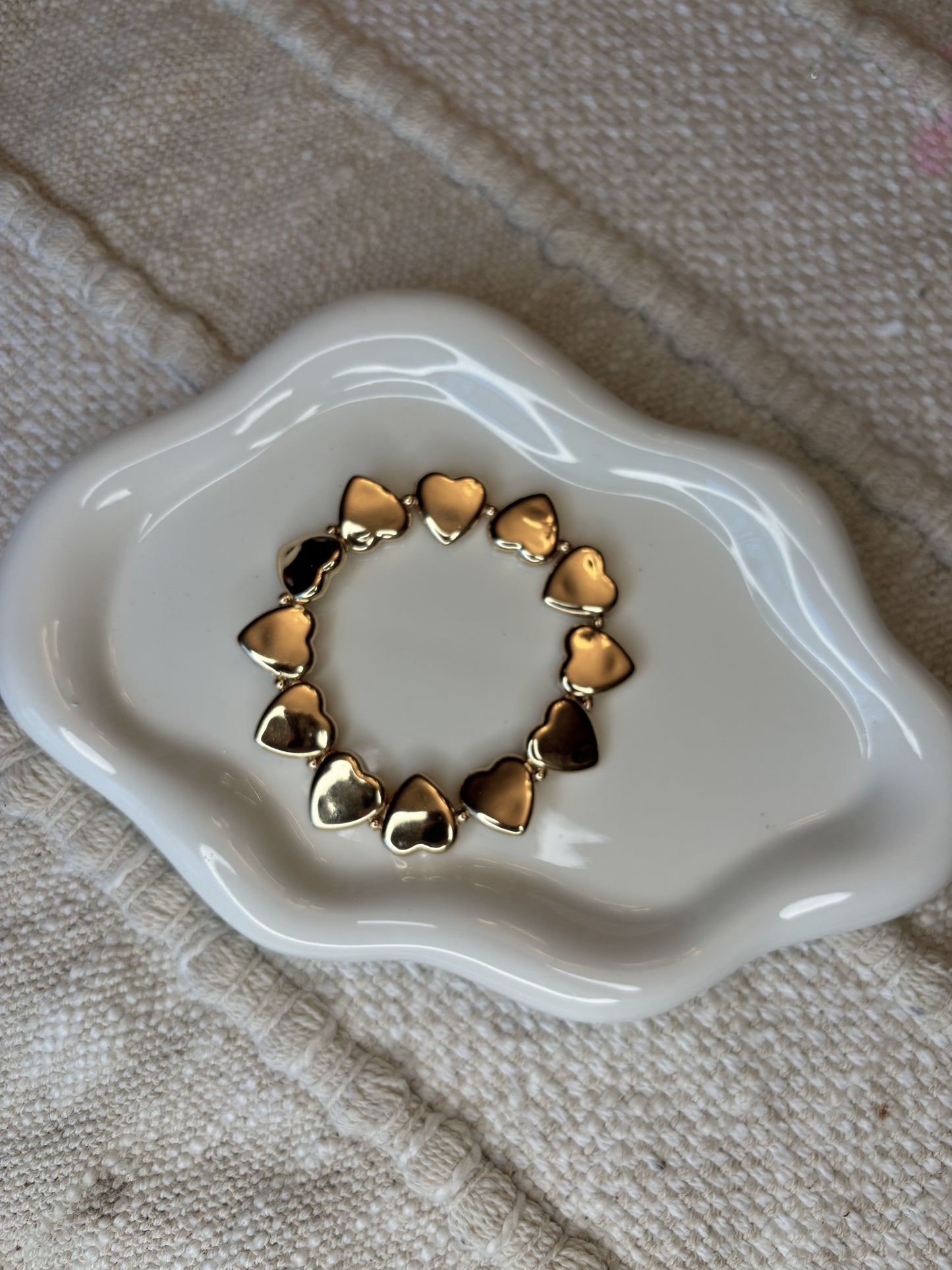 Chain of Hearts Bracelet